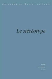 Le Stéréotype