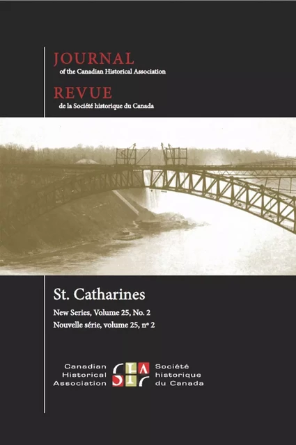 Journal of the Canadian Historical Association. Vol. 25 No. 2,  2014 - Eduardo Fabbro, Leah Knight, Ariel Beaujot, Benjamin Hoy, Robert M. Zecker, Greg Donaghy, Carolyn Podruchny, John Bonnett, Nathalie Charbonneau, Léon Robichaud, Joanne Burgess, Jessica Dimka, Carolyn Orbann, Lisa Sattenspiel, Victor Avdeev, Heather Coleman, Erica Fraser, David Schimmelpenninck van der Oye, Heather J. Coleman, Erica  L. Fraser - The Canadian Historical Association / La Société historique du Canada - Journal of the Canadian Historical Association