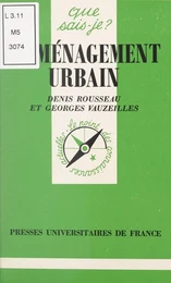 L'aménagement urbain