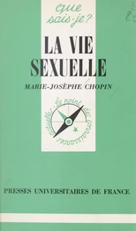 La vie sexuelle