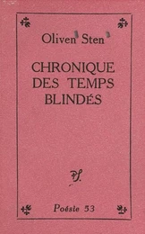 Chronique des temps blindés