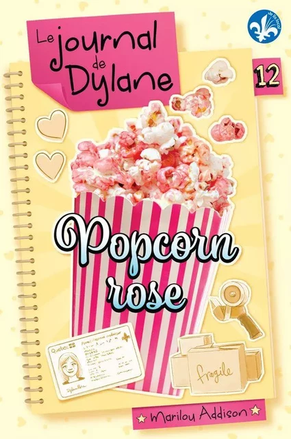 Popcorn rose - T.12 - Marilou Addison - Boomerang éditeur jeunesse