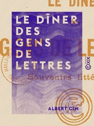 Le Dîner des gens de lettres