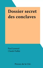 Dossier secret des conclaves