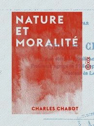 Nature et Moralité