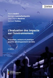 Évaluation des impacts sur l'environnement (L'), 4e édition