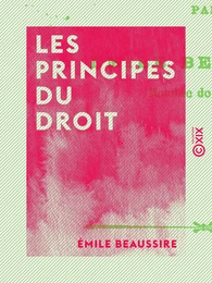 Les Principes du droit