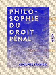 Philosophie du droit pénal