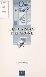 Les Caisses d'épargne