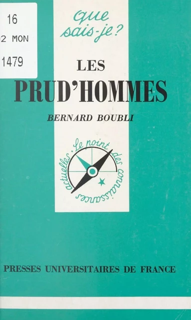 Les prud'hommes - Bernard Boubli - (Presses universitaires de France) réédition numérique FeniXX