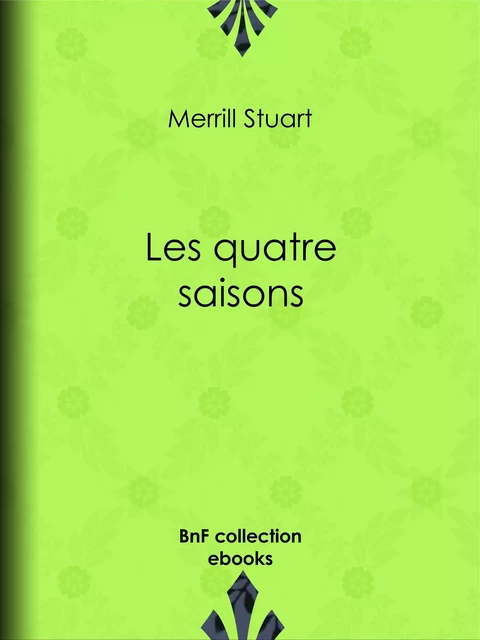 Les Quatre Saisons - Stuart Merrill - BnF collection ebooks