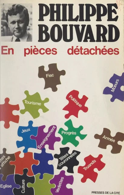 En pièces détachées - Philippe Bouvard - (Presses de la Cité) réédition numérique FeniXX