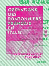 Opérations des pontonniers français en Italie