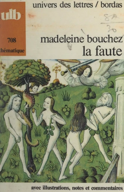 La faute - Madeleine Bouchez - (Bordas) réédition numérique FeniXX