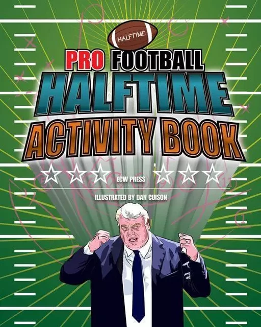 Pro Football Halftime Activity Book - Dan Cuison, Marc Strange - ECW Press