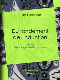 Du fondement de l'induction