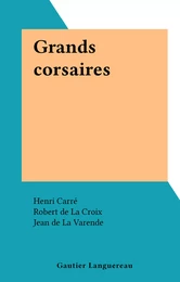 Grands corsaires