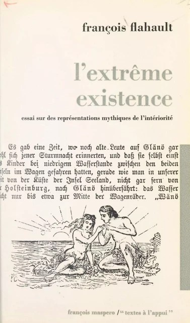 L'extrême existence - François Flahault - (La Découverte) réédition numérique FeniXX