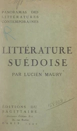 Littérature suédoise