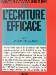 L'écriture efficace