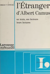 L'étranger, d'Albert Camus