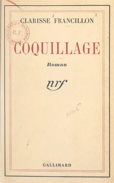 Coquillage - Clarisse Francillon - Gallimard (réédition numérique FeniXX)