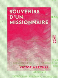 Souvenirs d'un missionnaire