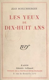 Les yeux de dix-huit ans