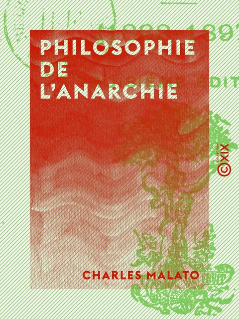 Philosophie de l'anarchie - Charles Malato - Collection XIX