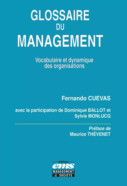 Glossaire du management - Fernando Cuevas - Éditions EMS