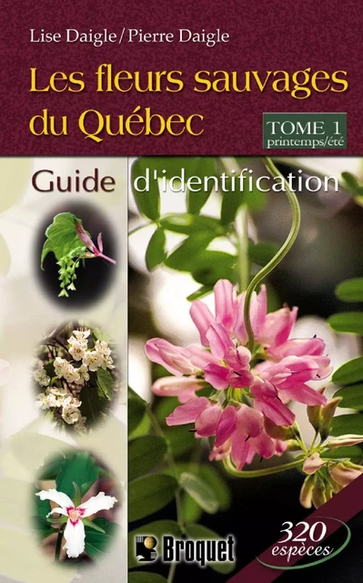 Les fleurs sauvages du Québec TOME 1 - Lise Daigle, Pierre Daigle - Broquet