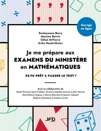 Je me prépare aux examens du ministère en mathématiques