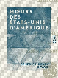 Mœurs des États-Unis d'Amérique