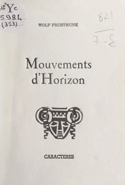 Mouvements d'horizon