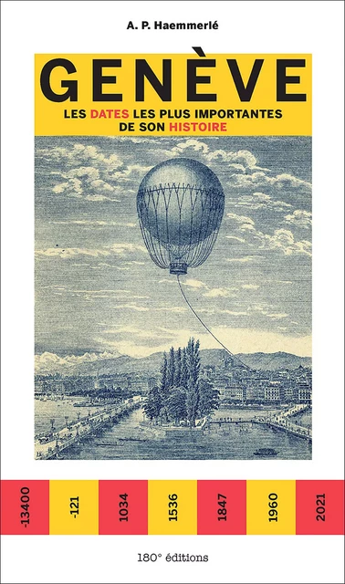 Genève. Les dates les plus importantes de son Histoire - A.P. Haemmerlé - 180° éditions