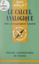 Le calcul analogique