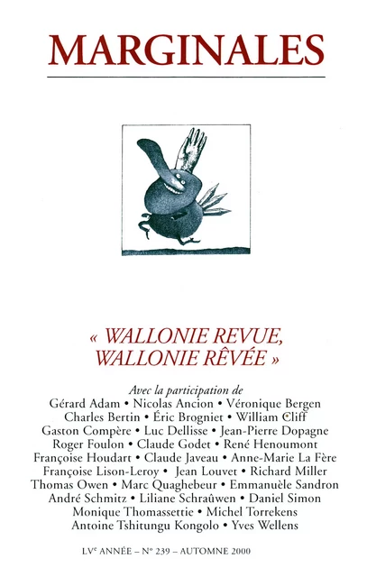 Wallonie revue, Wallonie rêvée -  Collectif - Ker