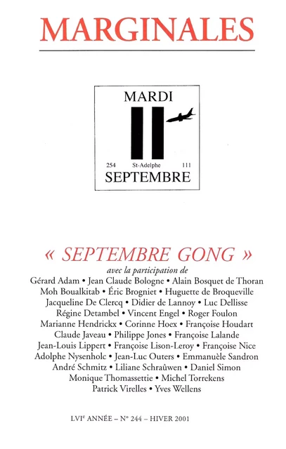 Septembre Gong -  Collectif - Ker