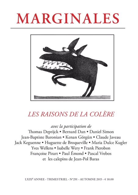 Les raisons de la colère -  Collectif - Ker