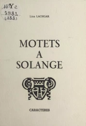 Motets à Solange