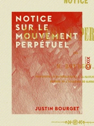 Notice sur le mouvement perpétuel