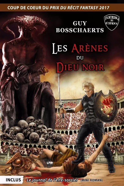 Les Arènes du dieu noir - Guy Bosschaerts - Fantasy.éditions.rcl