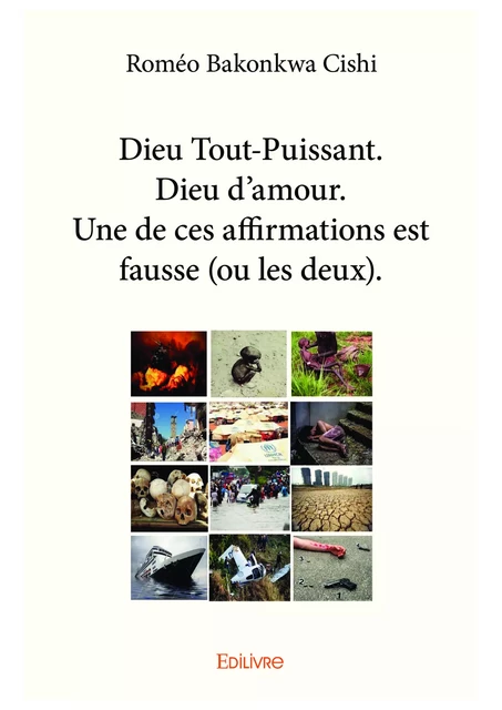 Dieu Tout-Puissant. Dieu d'amour. Une de ces affirmations est fausse (ou les deux). - Roméo Bakonkwa Cishi - Editions Edilivre