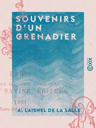 Souvenirs d'un grenadier