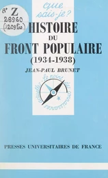 Histoire du Front populaire