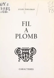 Fil à plomb