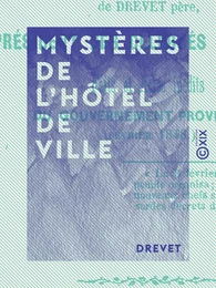 Mystères de l'Hôtel de Ville