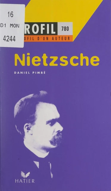 Nietzsche - Daniel Pimbé - Hatier (réédition numérique FeniXX)