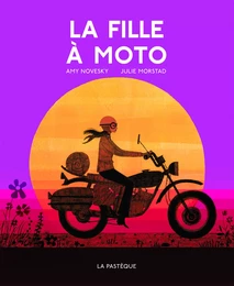 La fille à la moto