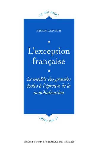 L'exception française - Gilles Lazuech - Presses universitaires de Rennes